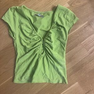 Green shirt